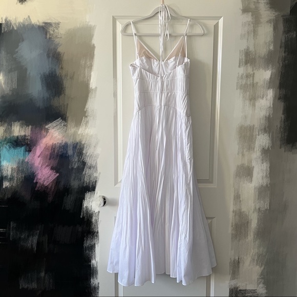 Indy Cotton Blend Plissé Maxi Dress - Picture 9 of 13